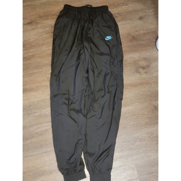 Nike Other - Nike Challenge Court Track Pants Black Windbreaker Lightweight‎ Size M Y2K
